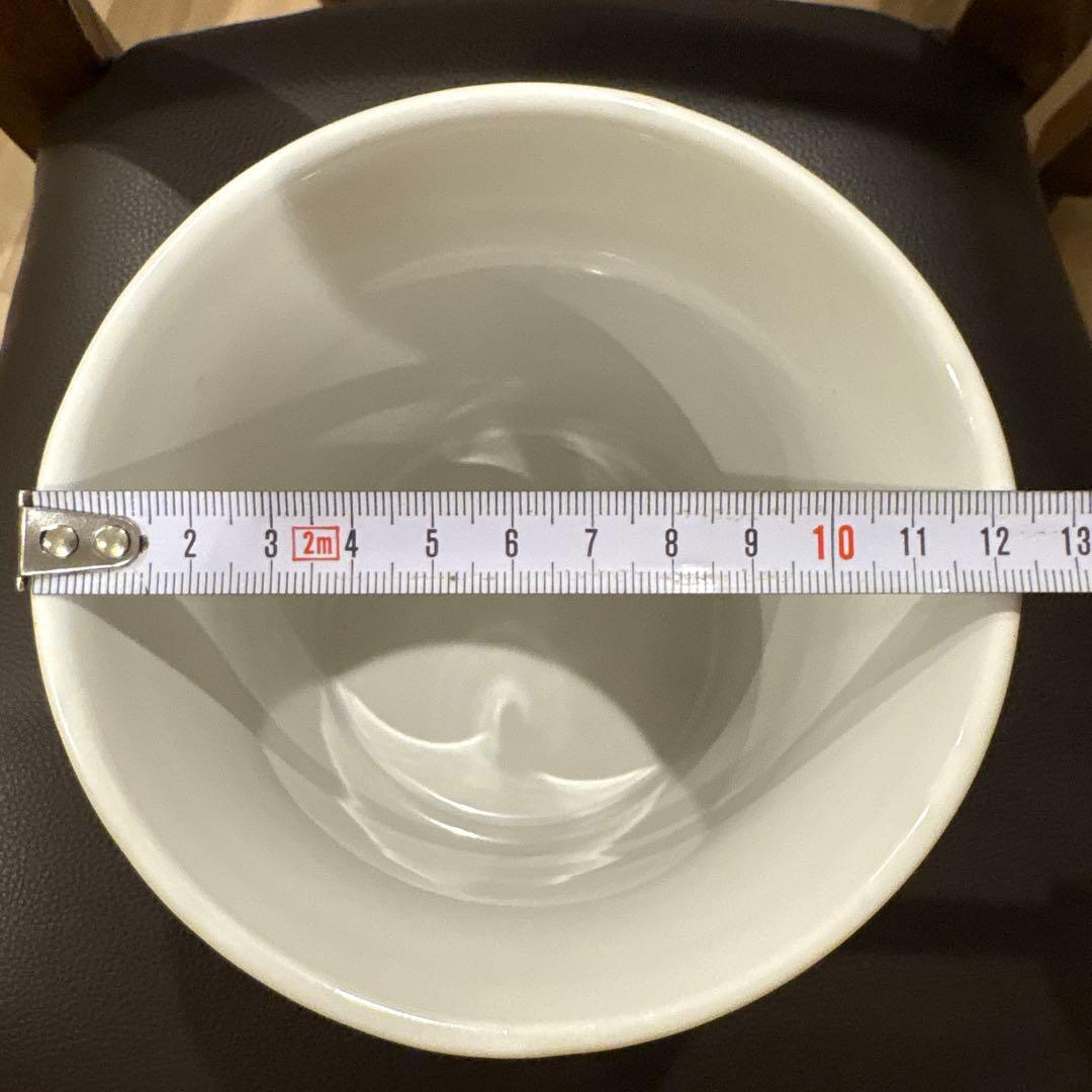 超美品！ルクルーゼ★ カトラリー立て　大理石風ホワイト１５×１２cm