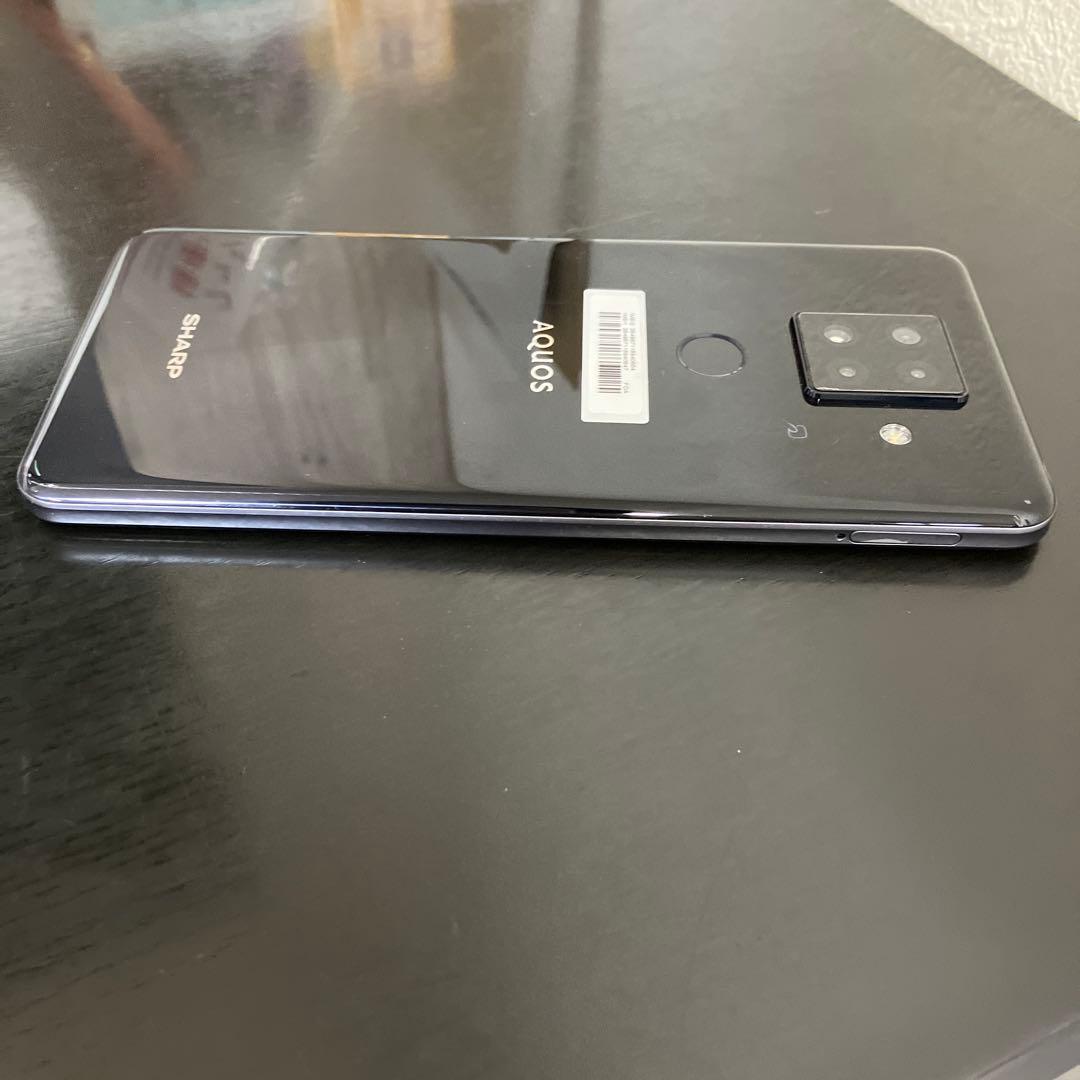 AQUOS sense4 plus 128GB 黒　スマートフォン