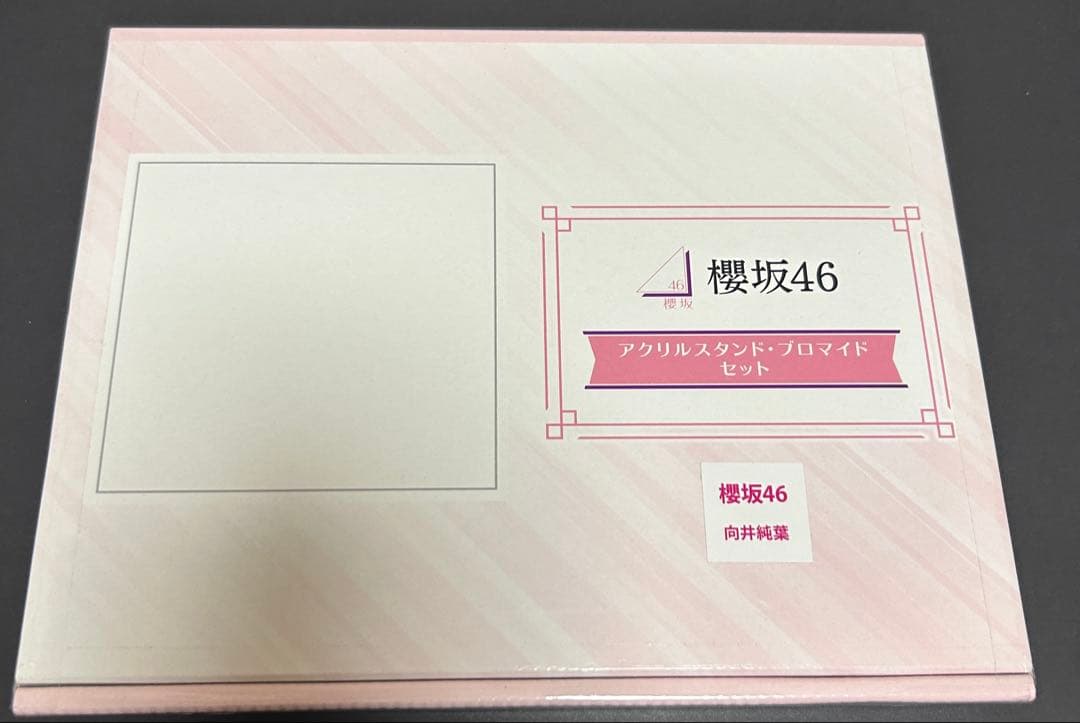 向井純葉 櫻坂46 アクリルスタンド ブロマイド ローソン 印刷サイン