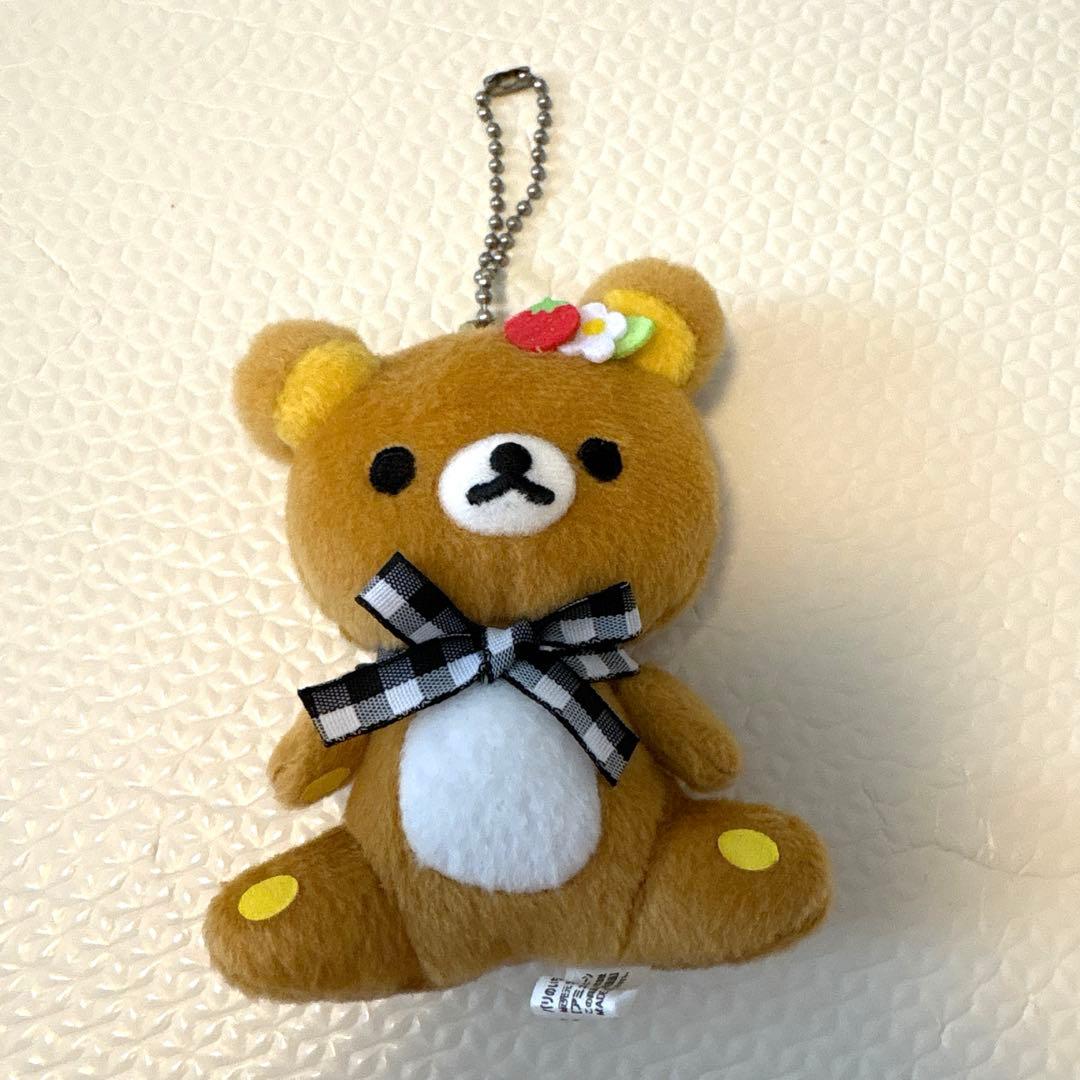 サンエックスリラックマぬいぐるみキーホルダー　6点まとめ売り　プライズ