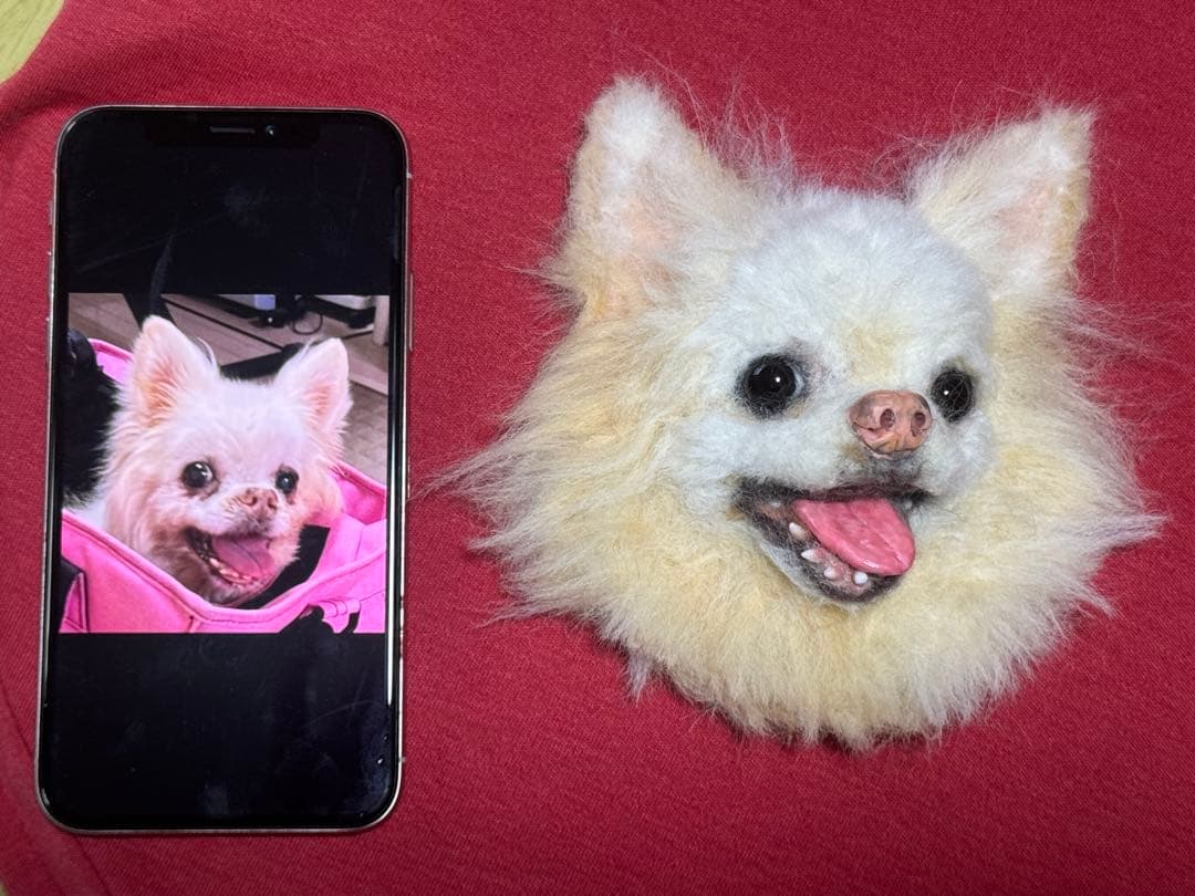 わんこ限定　わたわたペット　うちの子プレート　オーダー