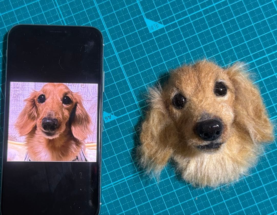 わんこ限定　わたわたペット　うちの子プレート　オーダー