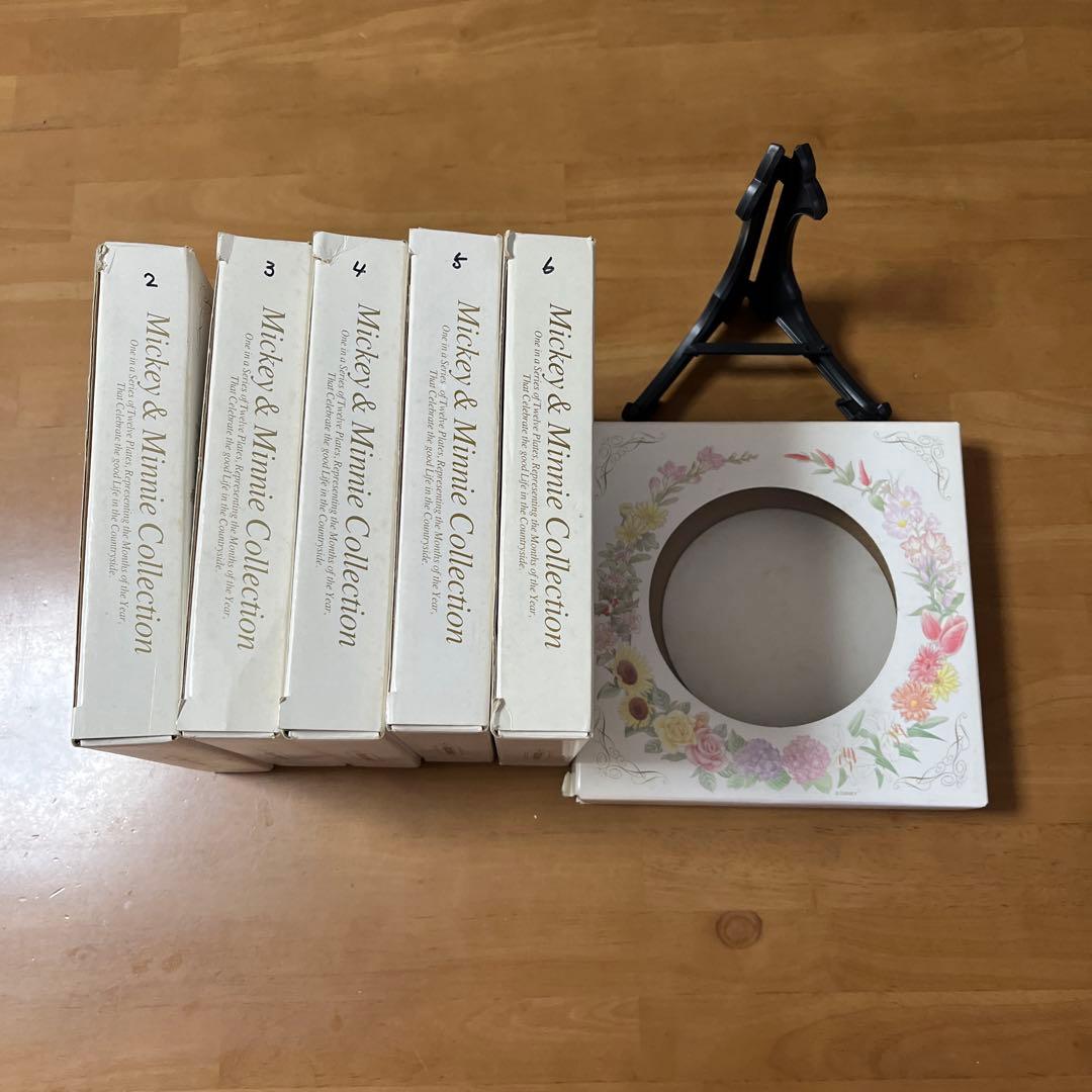 ミッキー＆ミニーコレクション 皿セット12ヶ月