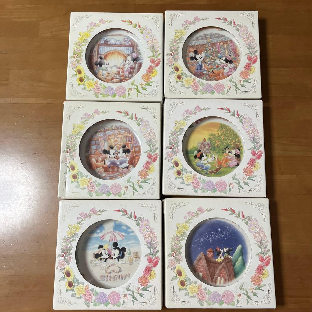 ミッキー＆ミニーコレクション 皿セット12ヶ月