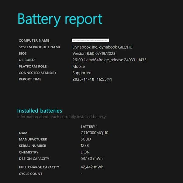y57＊i5 第11世代 16GB Dynabook G83/HU Win11