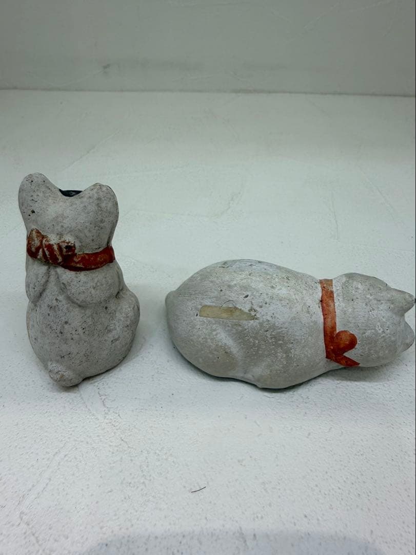 眠り猫 裏隠し春画人形 伝統工芸 置物　浮世絵