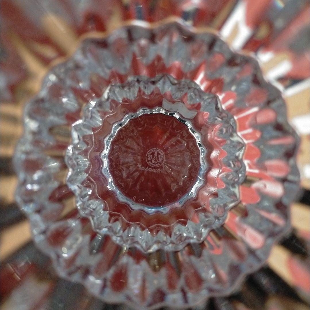 美品 Baccarat バカラ ルクソール フラワー ベース 花瓶