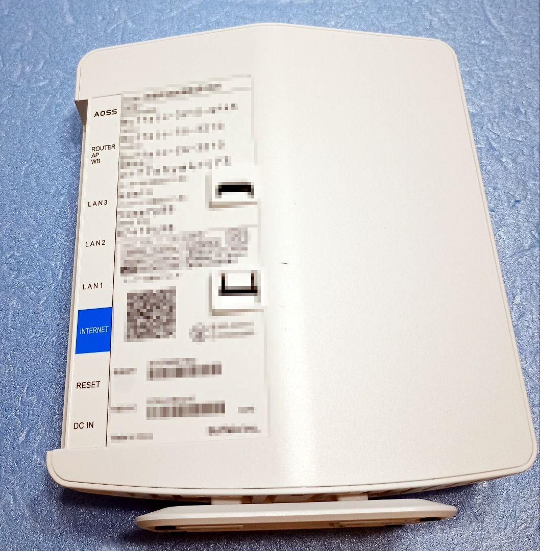 WIFIルーター WSR3600BE4P-WH