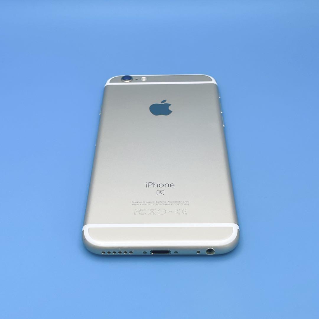 【美品】iPhone 6s 128GB バッテリー93% SIMフリー ゴールド
