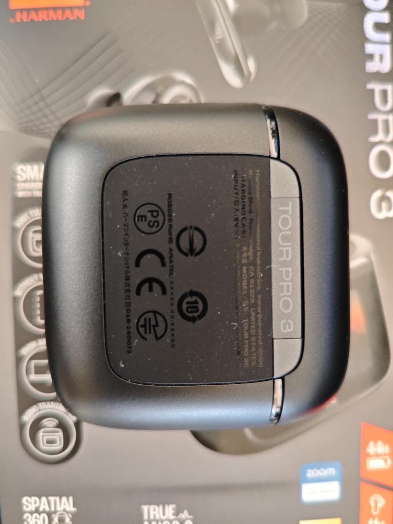 【美品】★最終価格★JBL Tour Pro 3 Black ノイキャンLDAC