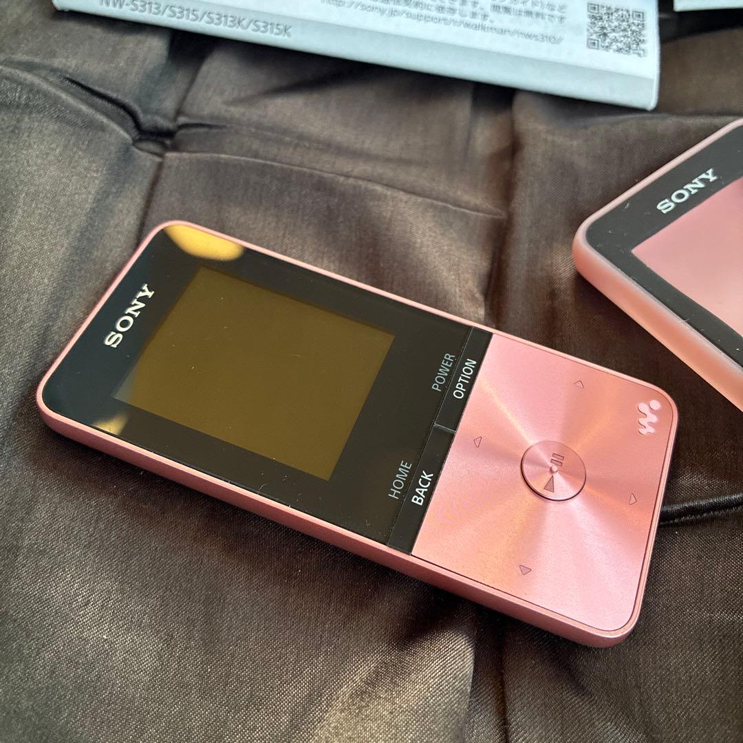 極美品です！SONY NW-S315 ウォークマン　ピンク