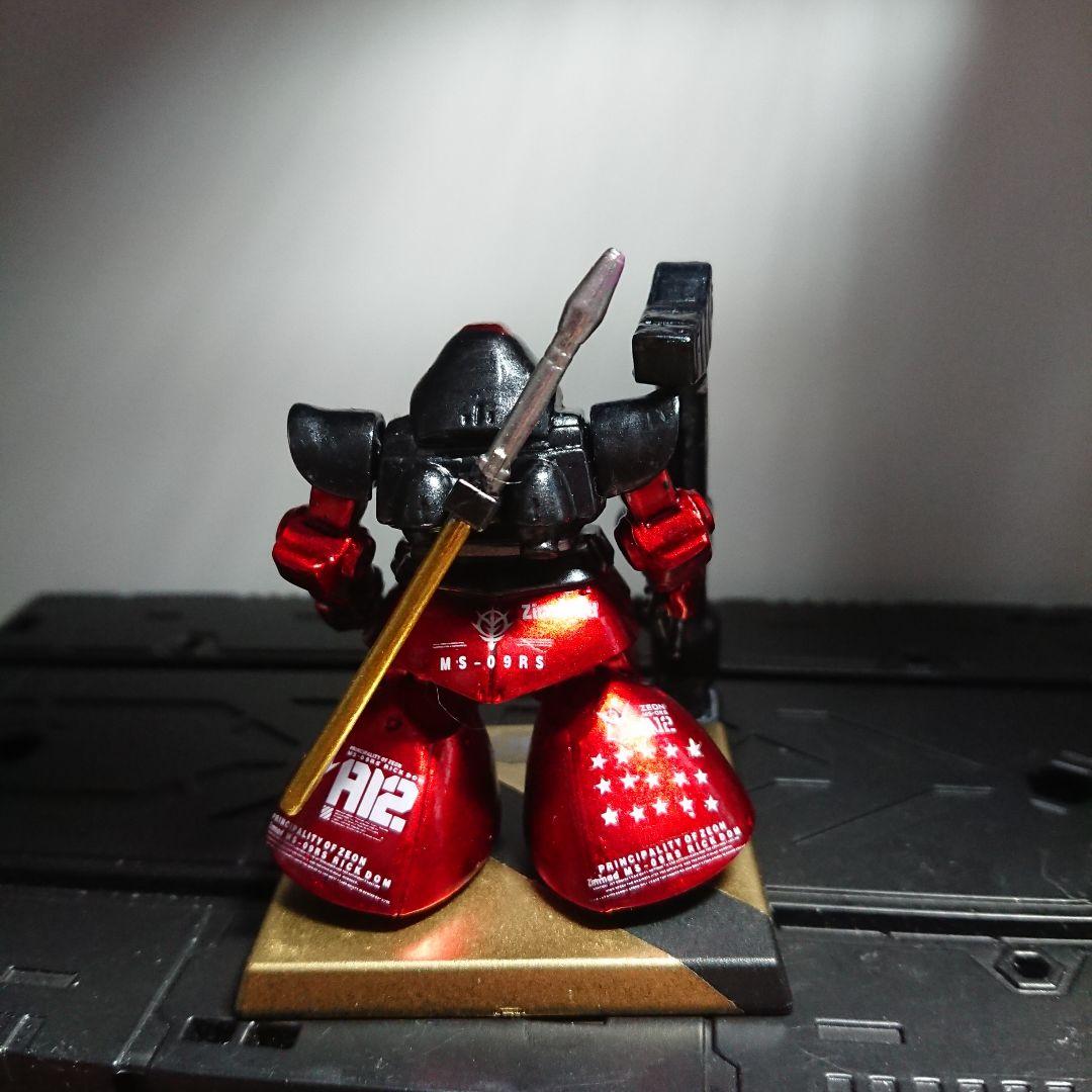 ガンダムコンバージ シャア専用 リックドム リペイント メタリック