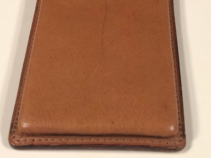 プロゴルファー　Seve Ballesteros  革のペンケース　未使用品