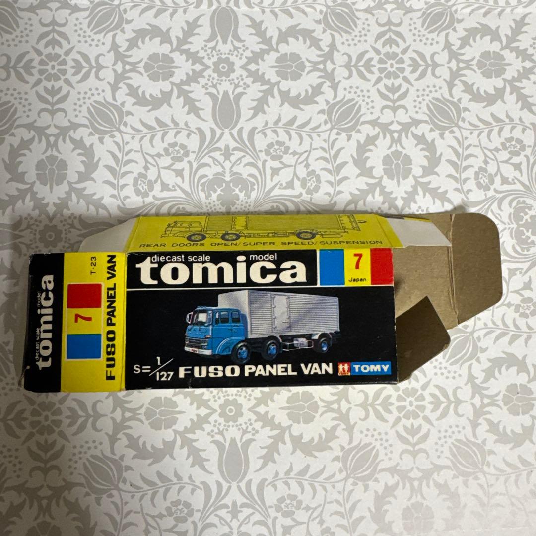 トミカ 黒箱 7 ふそうパネルバン 高島屋