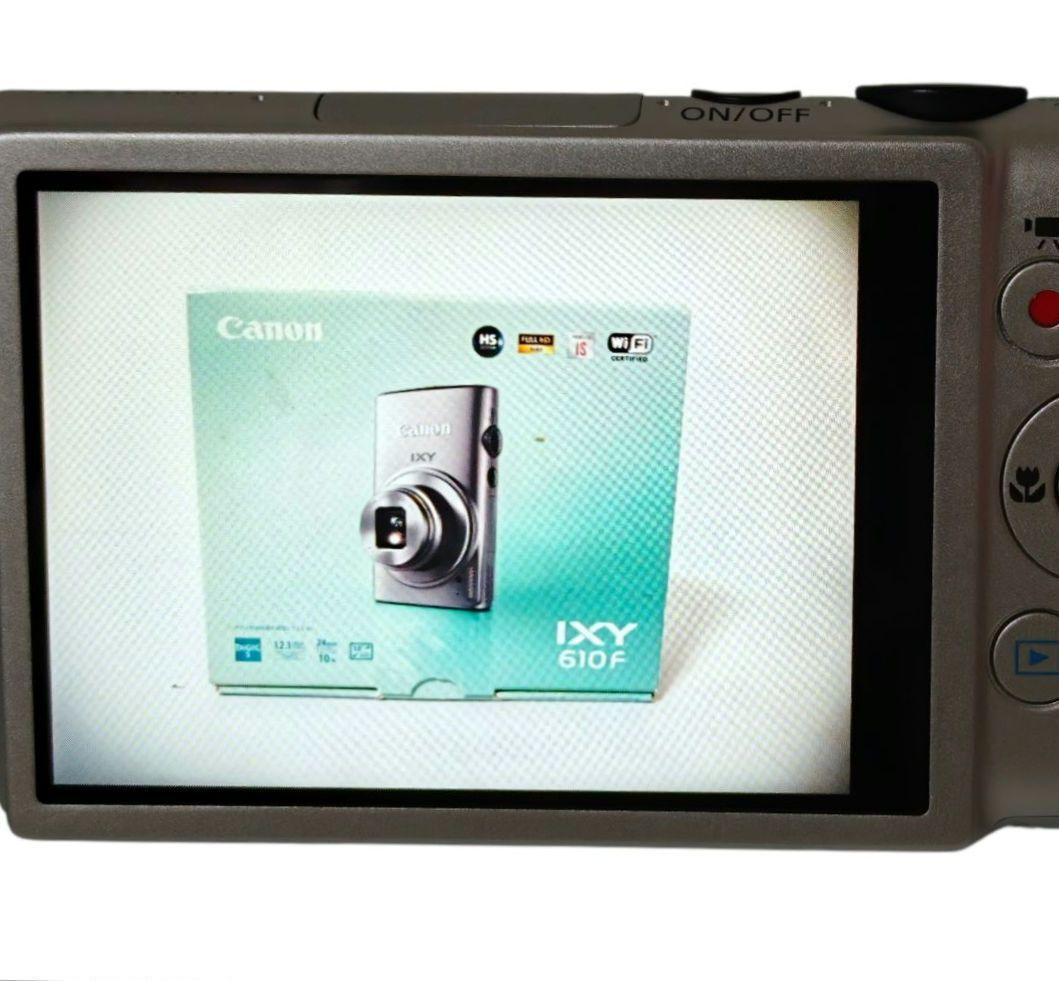 Canon コンパクトデジタルカメラ IXY 610F シルバー