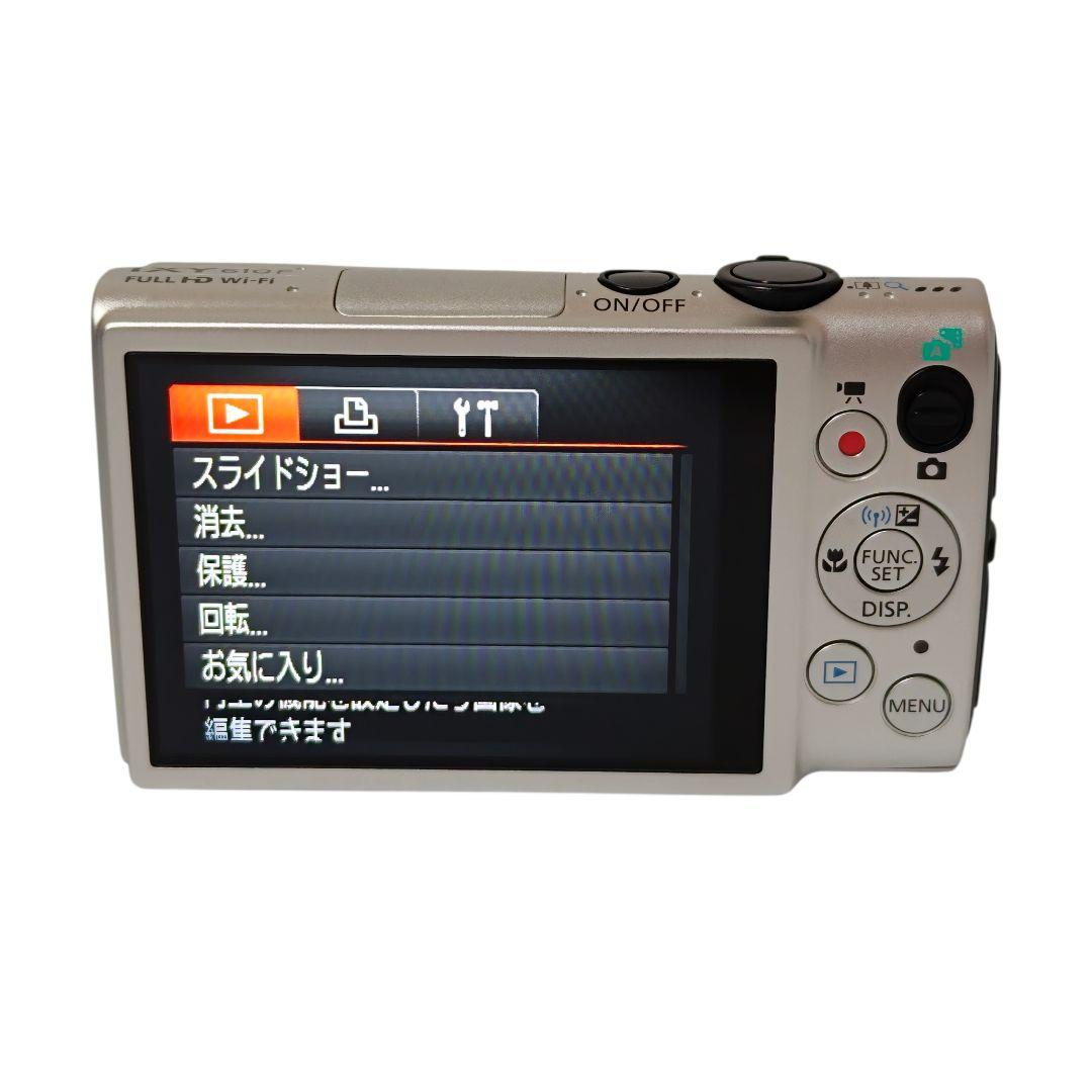 Canon コンパクトデジタルカメラ IXY 610F シルバー