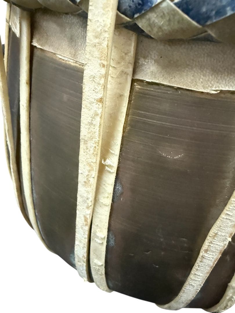 タブラセット（バヤン・ダヤン）インド民族楽器 伝統打楽器　ビンテージ