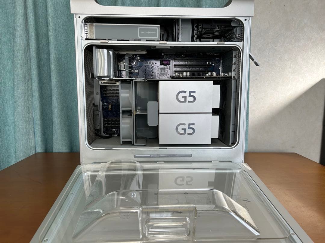 【動作⚪︎・電池交換済】Power Mac G5純正キーボード OS CDセット