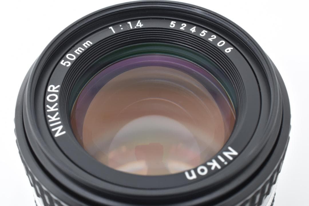 新品級 NIKON AI-S NIKKOR 50mm f1.4 MF H022