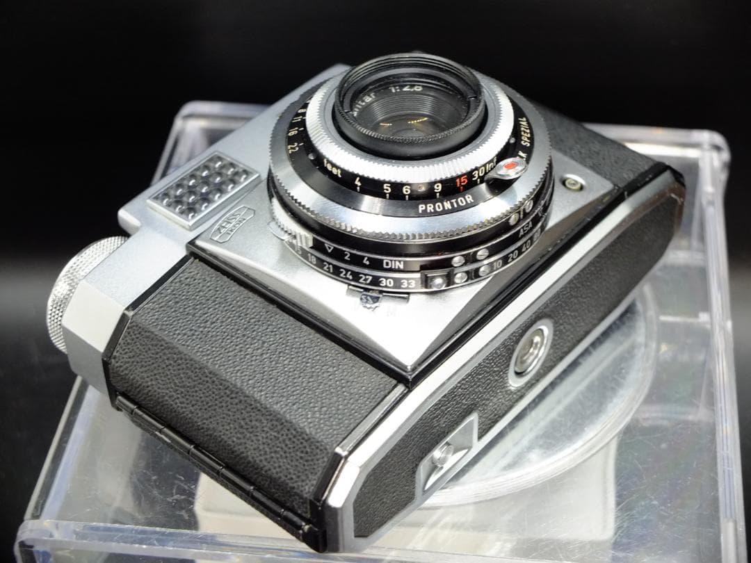 コンティナマチックIII／パンター45mmf2.8革ケース付【実写確認済整備品】