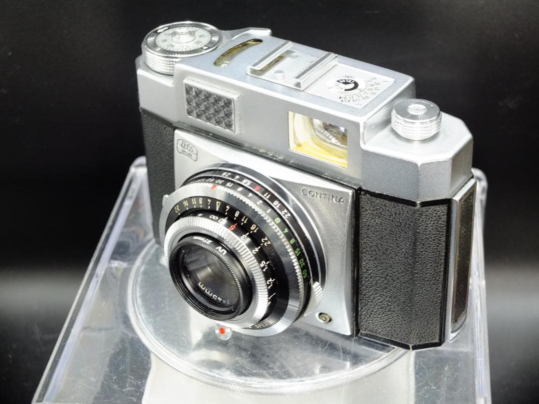コンティナマチックIII／パンター45mmf2.8革ケース付【実写確認済整備品】