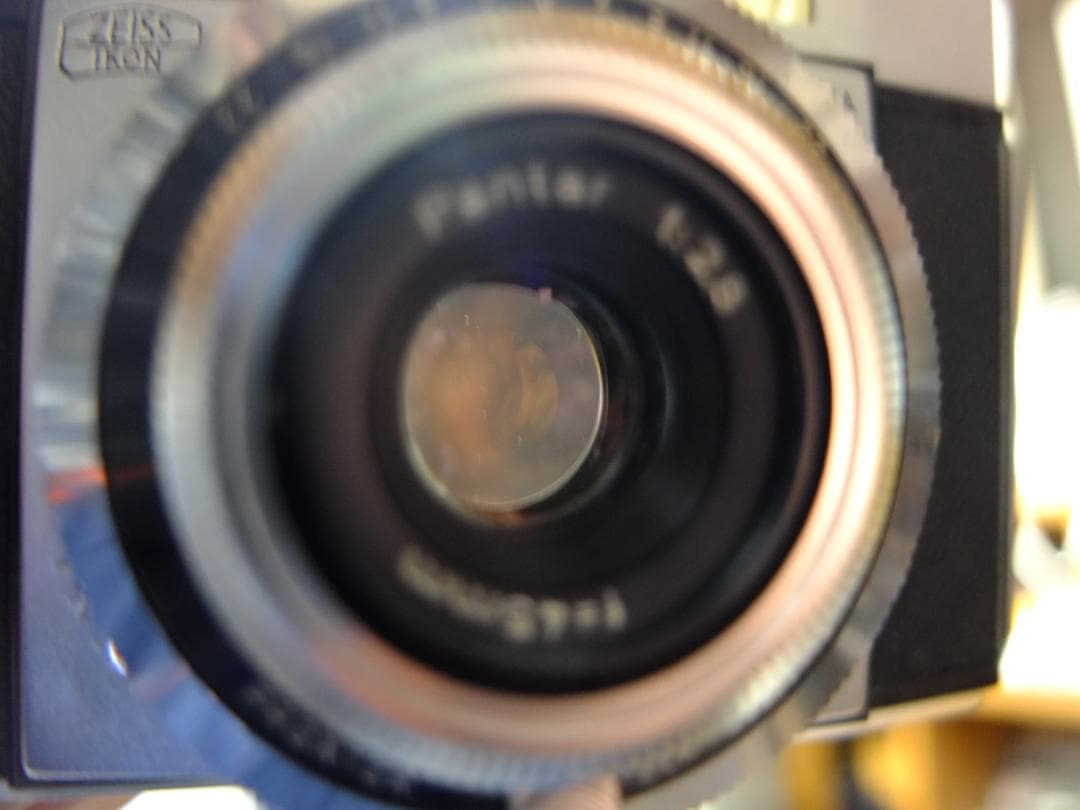 コンティナマチックIII／パンター45mmf2.8革ケース付【実写確認済整備品】