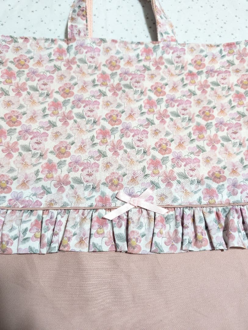 リバティ シンクオブミー レッスンバッグ 上履き入れ 体操服袋 ハンドメイド