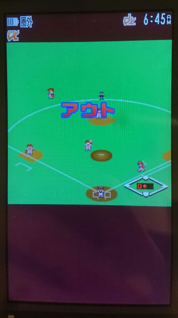 美品 レア ドコモ SH-01C RED レッド 赤 ガラケー ワンセグ ゲーム