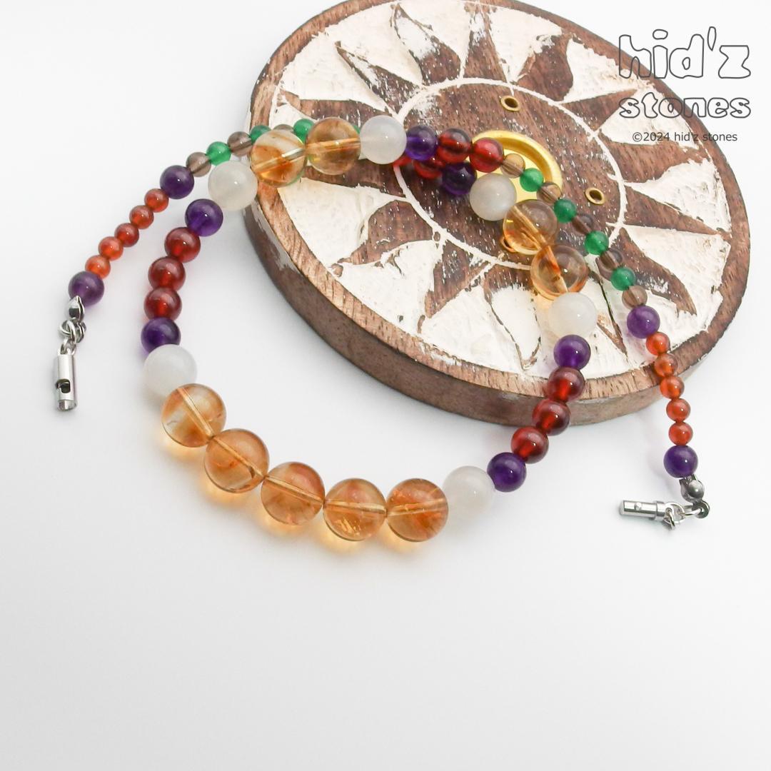 ◆一点もの天然石ネックレス:BySC-010