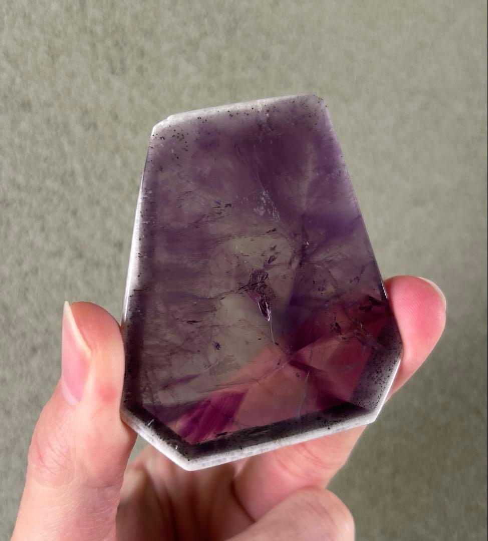 希少 トラピッチェ アメジスト アメシスト スライス