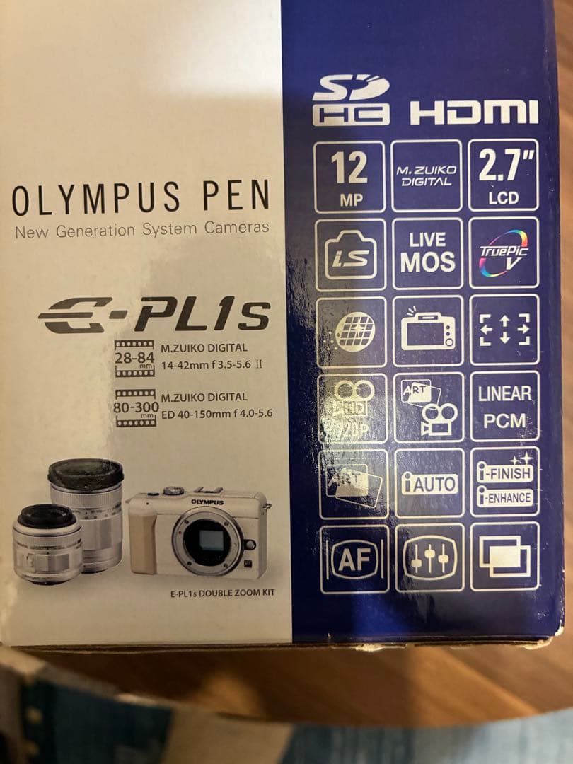 【美品】OLYMPUS PEN レザーケース+ストラップ+レンズプロテクター付き