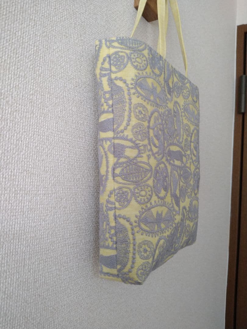 2ミナペルホネン☆ミニトートバッグ（両面jungle relief）