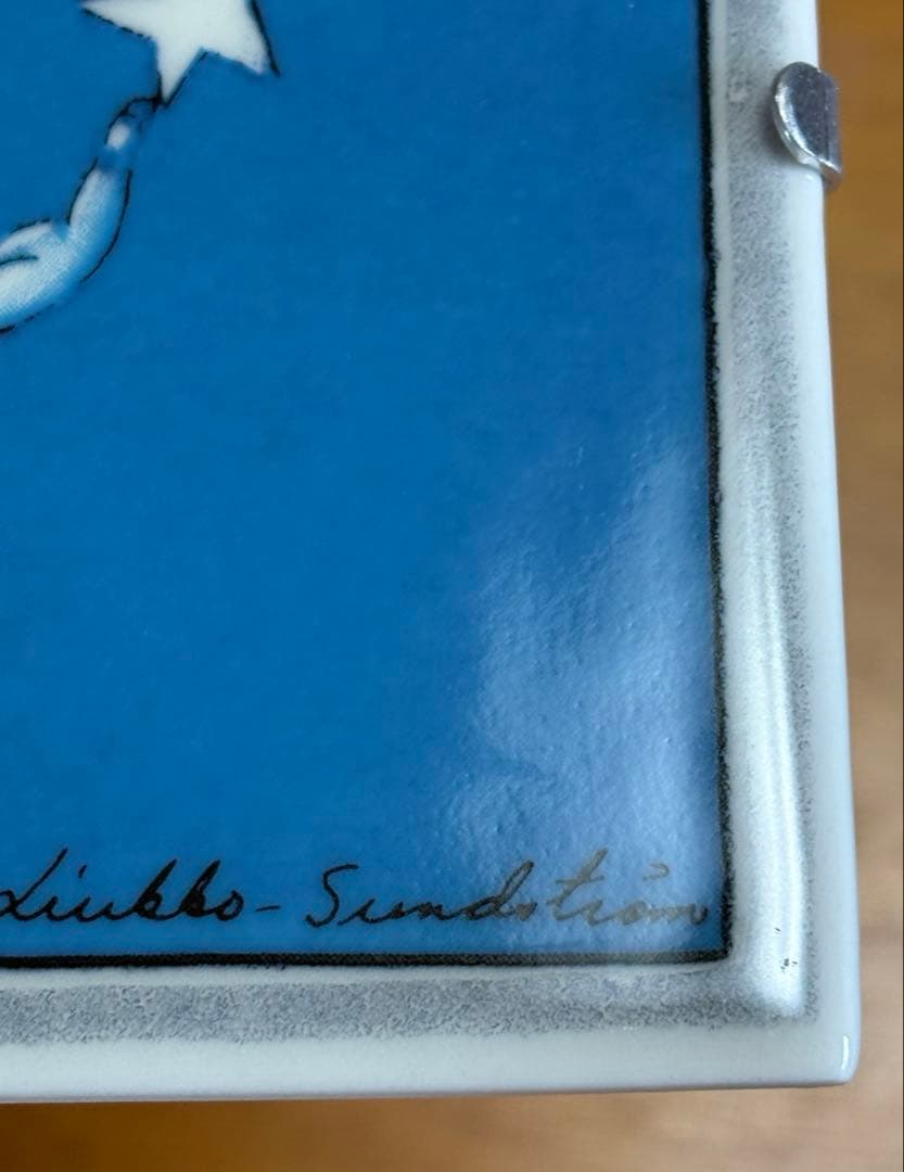 ARABIA ヘルヤ \"Enkeli lentää\" 陶板画