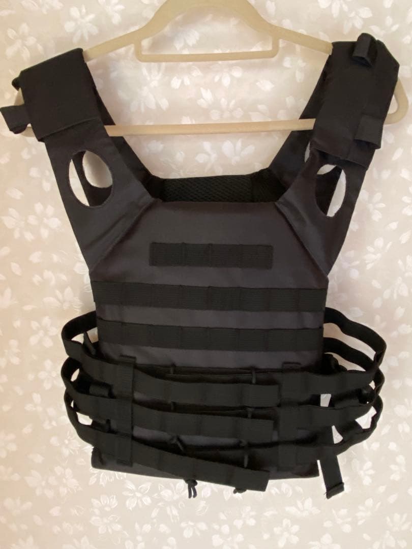 本物防弾プレート装備JPCプレートキャリアブラック‼️