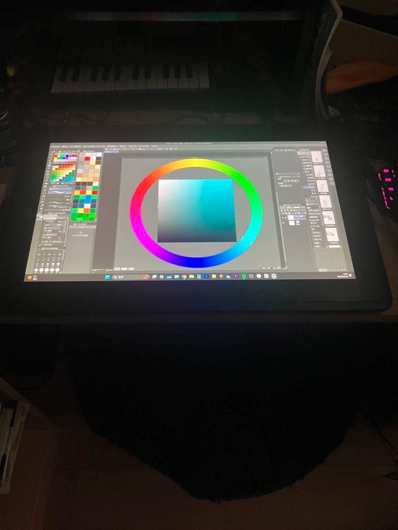 Wacom Cintiq22 ProPen2 ケーブル　特注スタンド類　中古