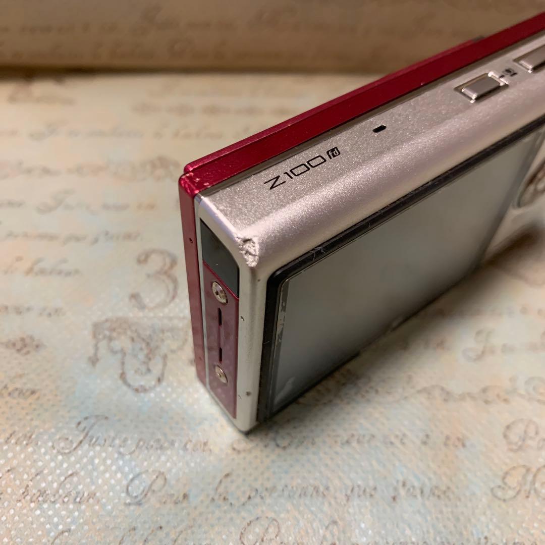 《中古品》FUJIFILM ファインピックス Z100fd ピンク 動作確認済