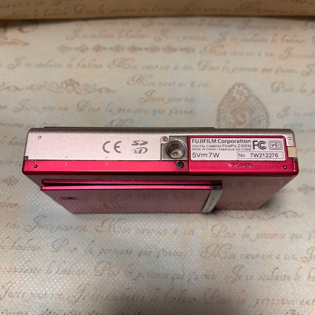《中古品》FUJIFILM ファインピックス Z100fd ピンク 動作確認済