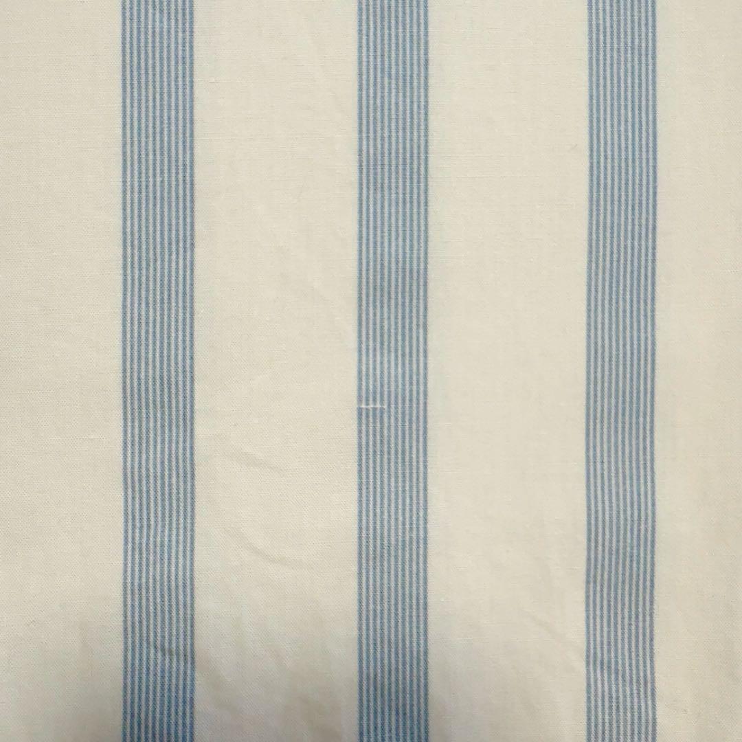 テクラTEKLA デュべカバー　ダブル ニードルストライプ