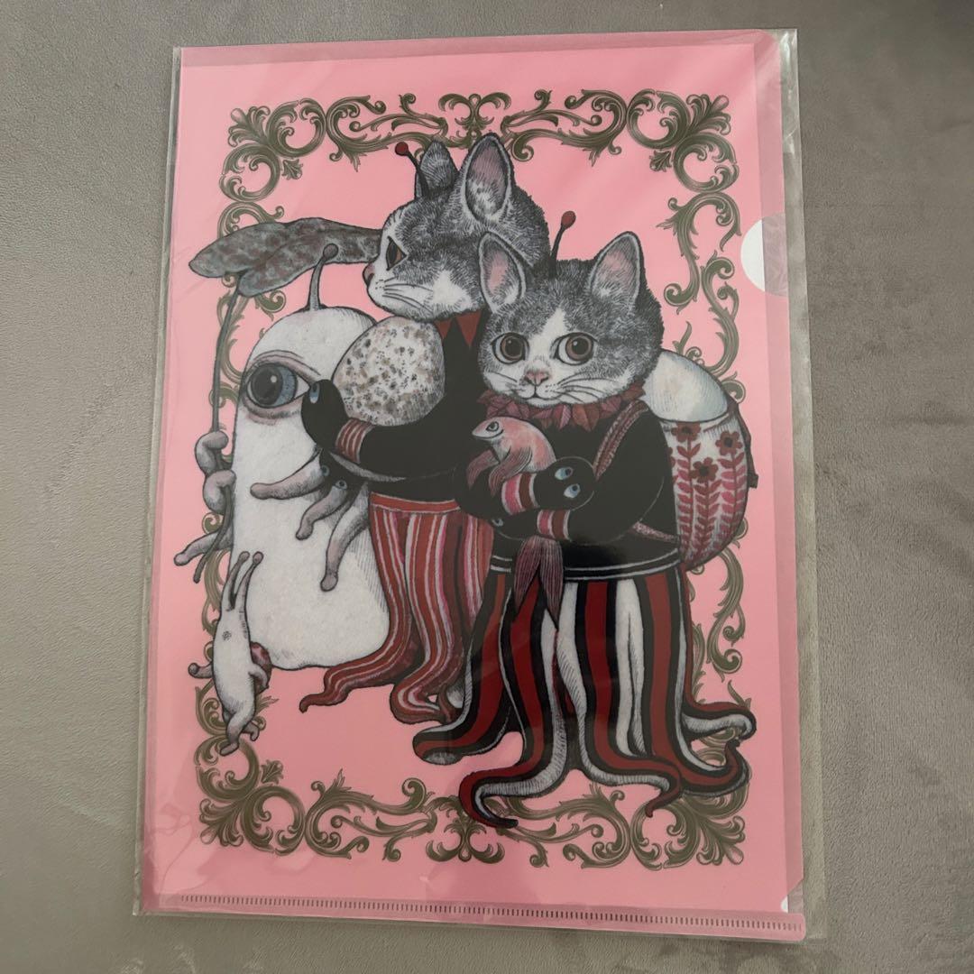 韓国　ヒグチユウコ特別展 秘密の森　7種　クリアファイル