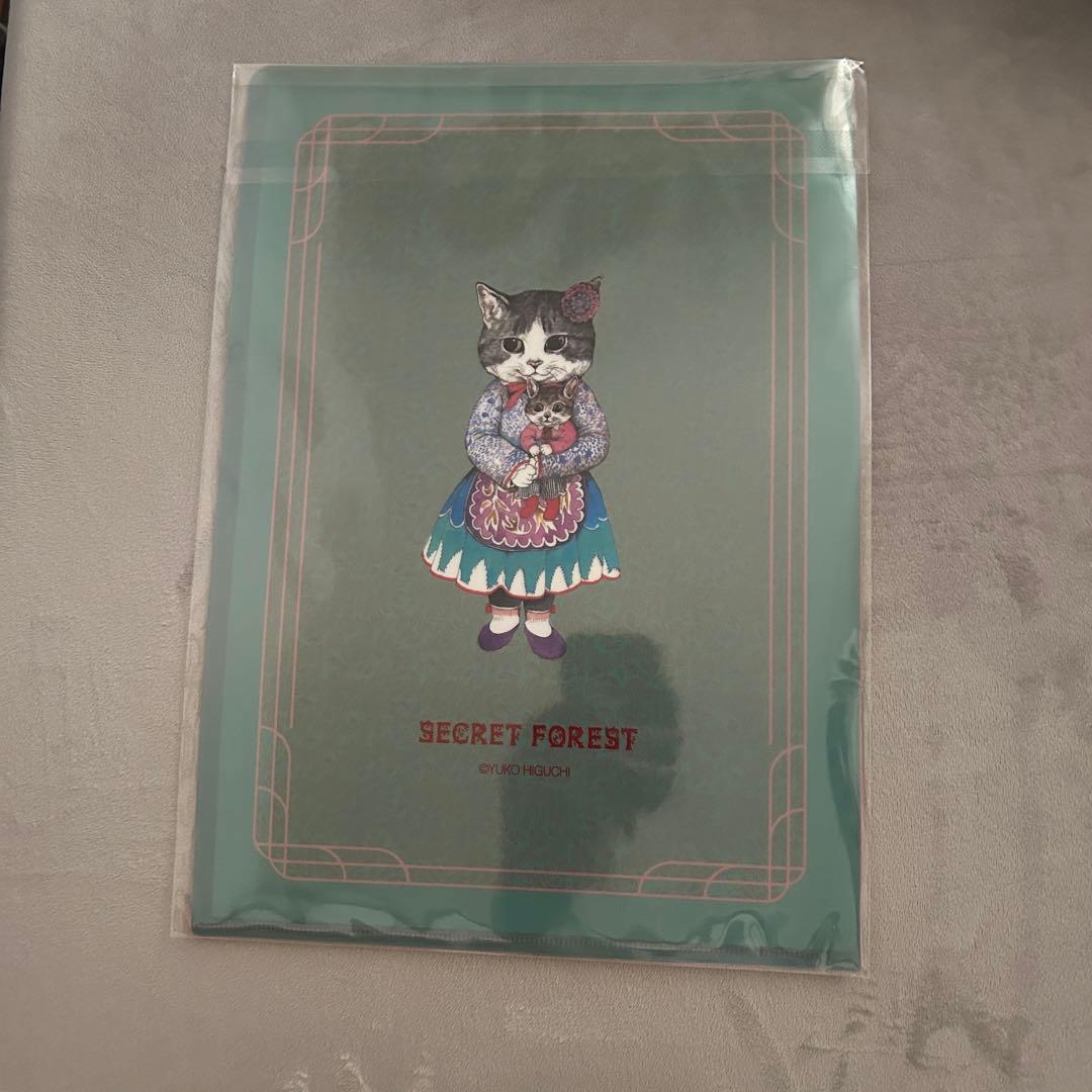 韓国　ヒグチユウコ特別展 秘密の森　7種　クリアファイル