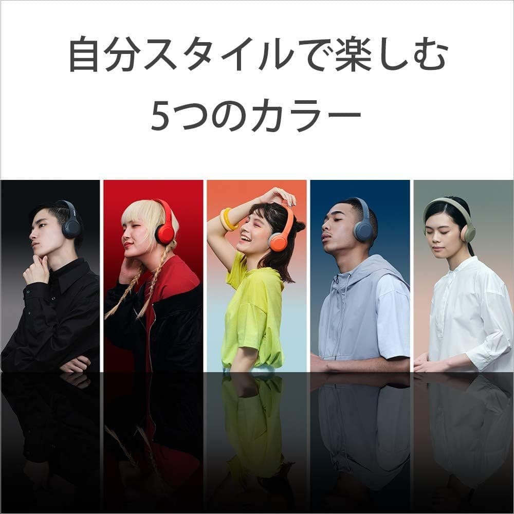 SONY ソニー ワイヤレスヘッドホン 認定モデル レッド WH-H810 RM