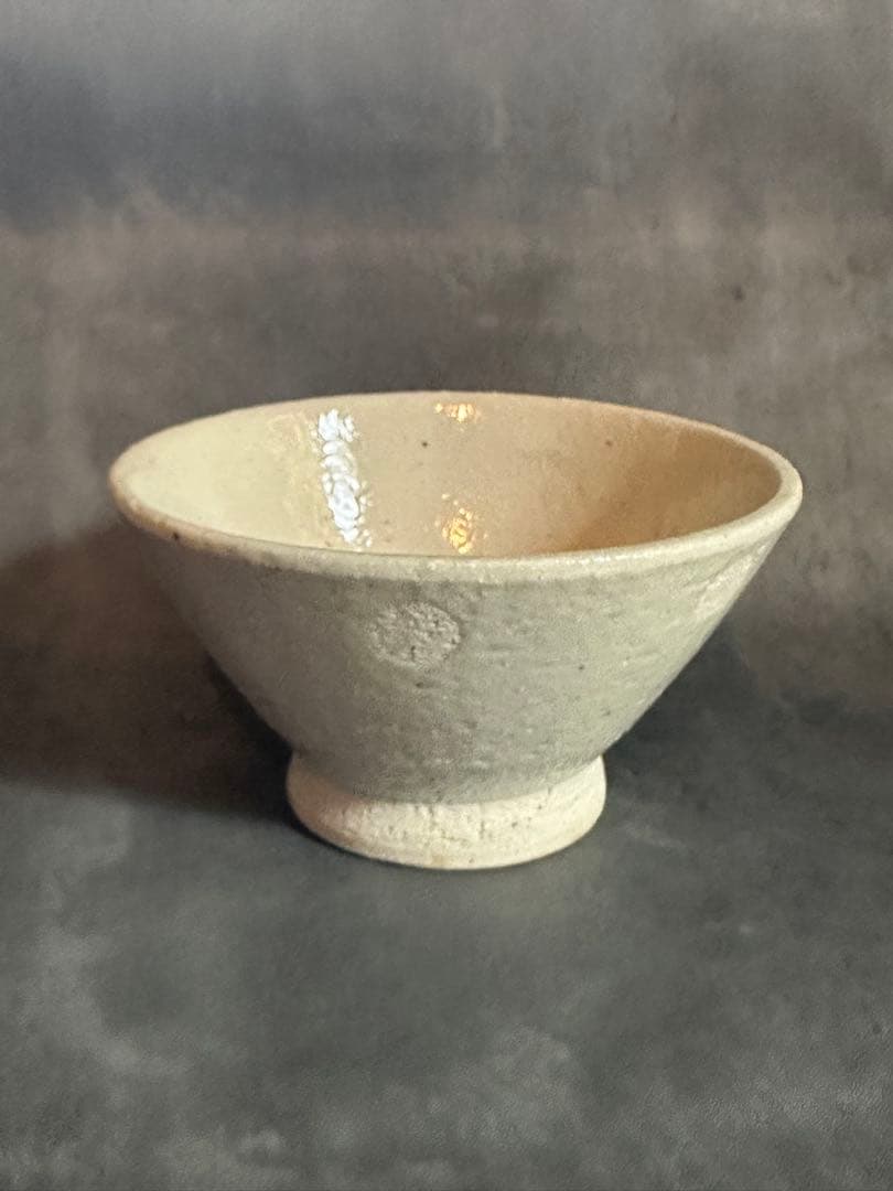 【３個セット新品未使用】手描き茶碗/飯碗/美濃焼/陶器/民藝/日本製