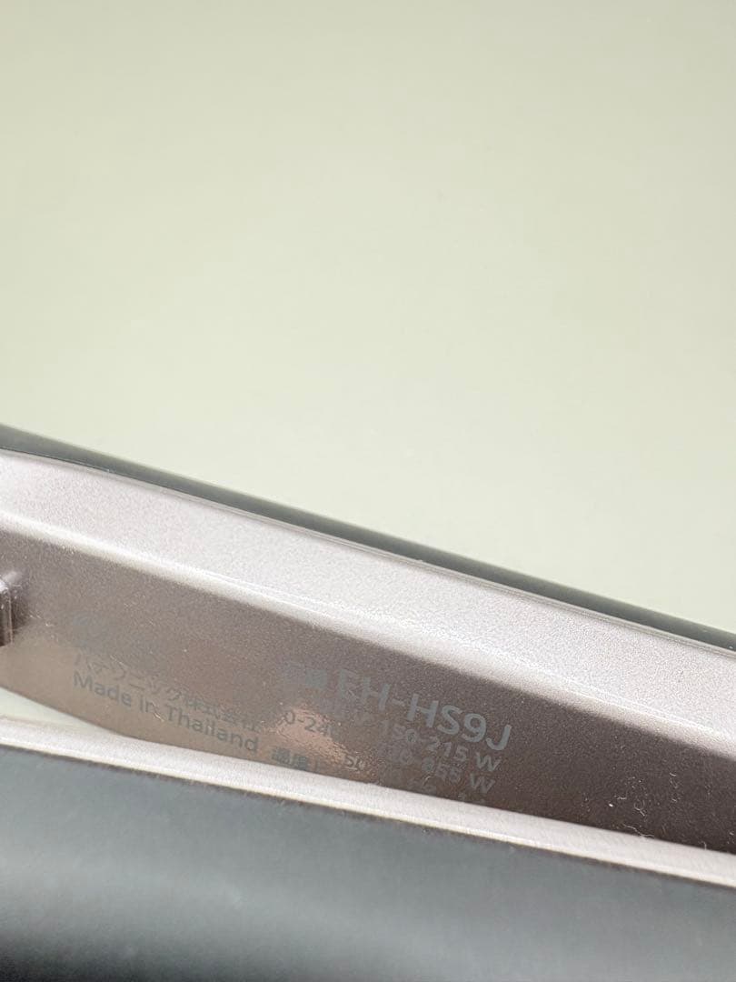 Panasonic ナノケア ヘアアイロン ブラック EH-HS9J 540
