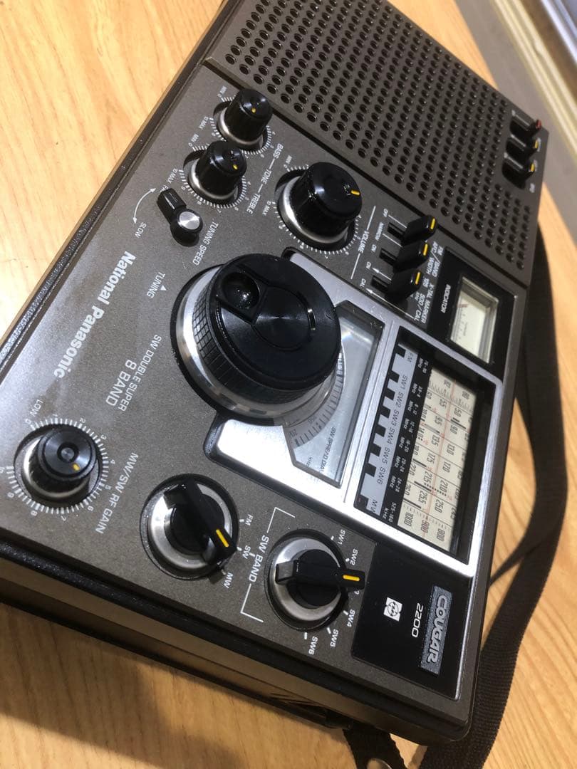 ラジオ・コンポ National Panasonic 8band cougar2200