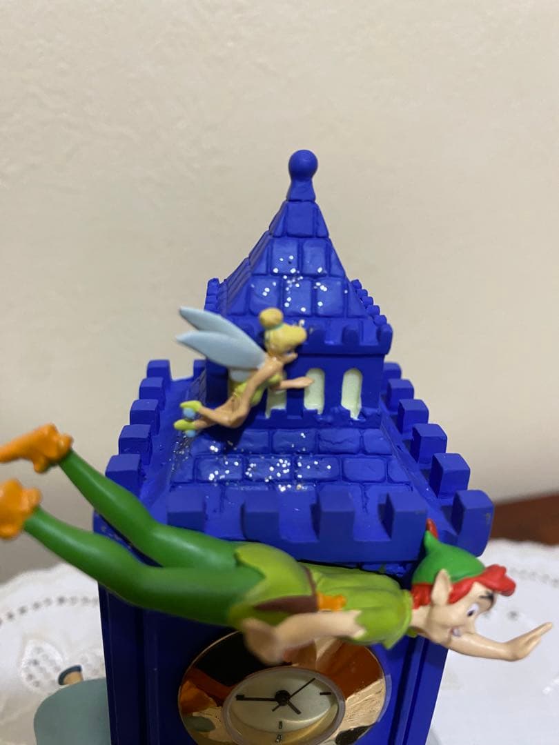 Disney⭐︎ディズニー ピーター・パン ⭐︎ファンタジークロック⭐︎未使用⭐︎難有り