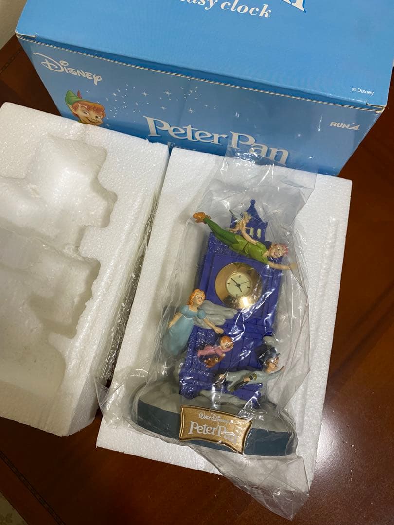 Disney⭐︎ディズニー ピーター・パン ⭐︎ファンタジークロック⭐︎未使用⭐︎難有り