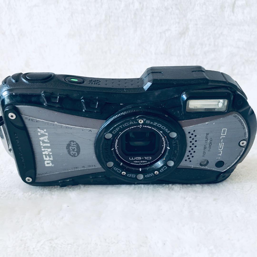 PENTAX WG-10 防水 防塵 耐衝撃 現場 耐寒 タフカメラ