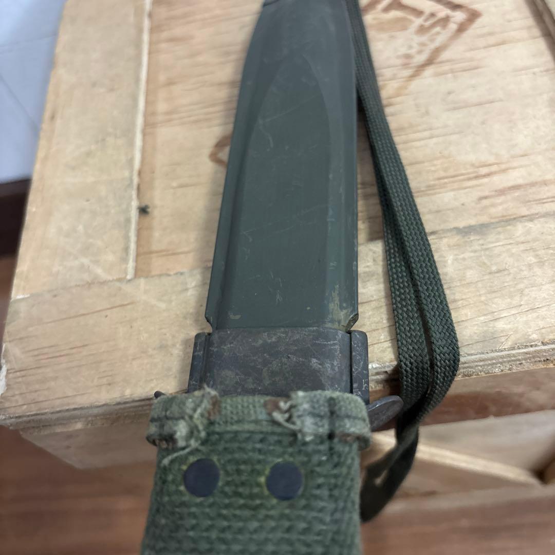米軍　実物　ナム戦　US M8A1 PWH製　銃剣　BAYONETシース　③