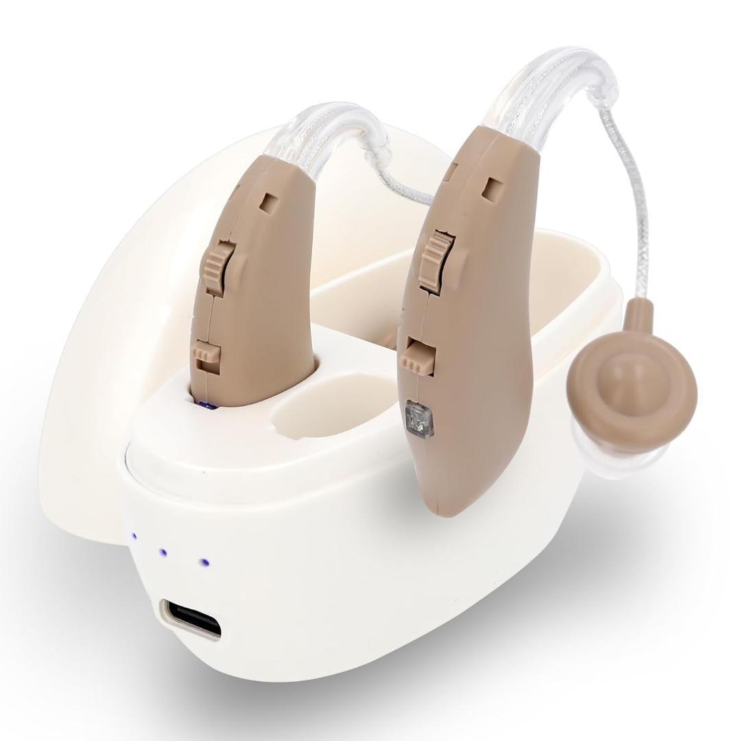 集音器 高齢者【会話がよく聞こえる】 耳掛けタイプ 軽量　敬老の日　プレゼント②