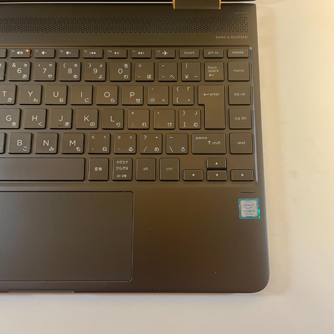 【美品】HP Spectreアッシュブラック☆7世代i5☆軽量モデル